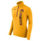 Women's Nike Minnesota Golden Gophers Element Pullover, Size: Medium, Gold