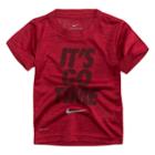 Toddler Boy Nike It's Go Time Dri-fit Tee, Size: 4t, Brt Red
