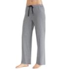 Women's Cuddl Duds Softwear Relaxed Lounge Pants, Size: Large, Grey (charcoal)