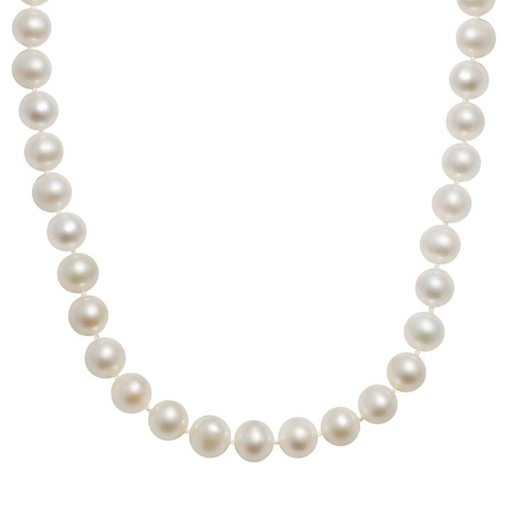 10k Gold Freshwater Cultured Pearl Necklace - 23, Women's, Size: 23, White