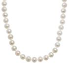10k Gold Freshwater Cultured Pearl Necklace - 23, Women's, Size: 23, White