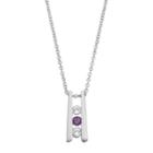 Survivor Collection Grateful Topaz Pendant, Women's, Size: 16, Purple