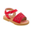 Petalia Jeweled Toddler Girls' Sandals, Size: 10 T, Red