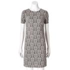 Women's Suite 7 Scroll Shift Dress, Size: 10, Ovrfl Oth