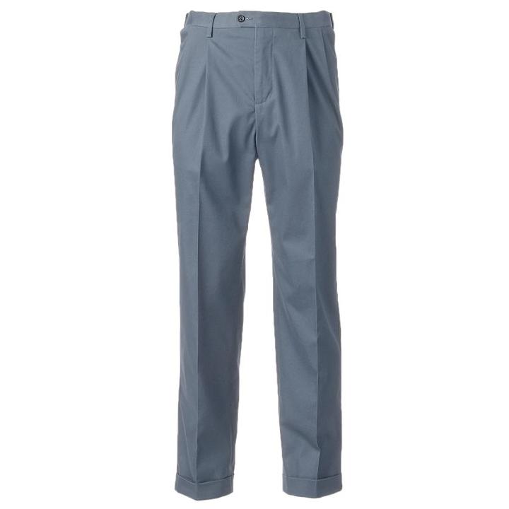 Men's Croft & Barrow&reg; Classic-fit Pleated No-iron Stretch Pants, Size: 42x29, Dark Blue