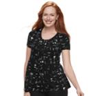 Maternity A:glow Tulip Hem Nursing Tee, Women's, Size: Xl-mat, Black