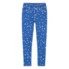 Girls 4-6x Levi's&reg; Haley May French Terry Polka Dot Knit Leggings, Size: 5, Blue Other