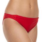 Mix And Match Strappy Hipster Bikini Bottoms, Teens, Size: Medium, Red