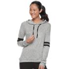 Juniors' So&reg; Striped Sleeve Hoodie, Teens, Size: Xs, Oxford