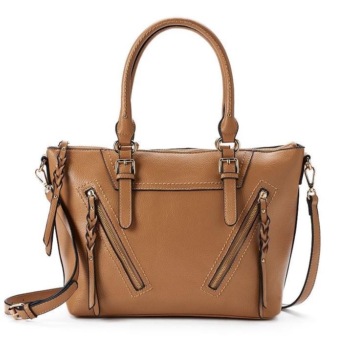 Mellow World Alani Satchel, Women's, Beig/green (beig/khaki)