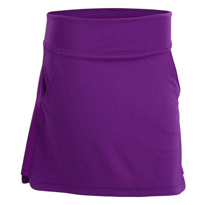 Women's Nancy Lopez Glory Golf Skort, Size: Large, Purple