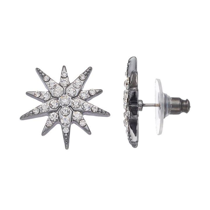 Starburst Nickel Free Stud Earrings, Women's, Oxford