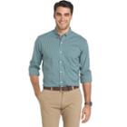 Big & Tall Izod Sport Flex Plaid Button-down Shirt, Men's, Size: 4xb, Green Oth