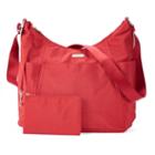 Women's Baggallini Hobo Crossbody Bag, Med Red
