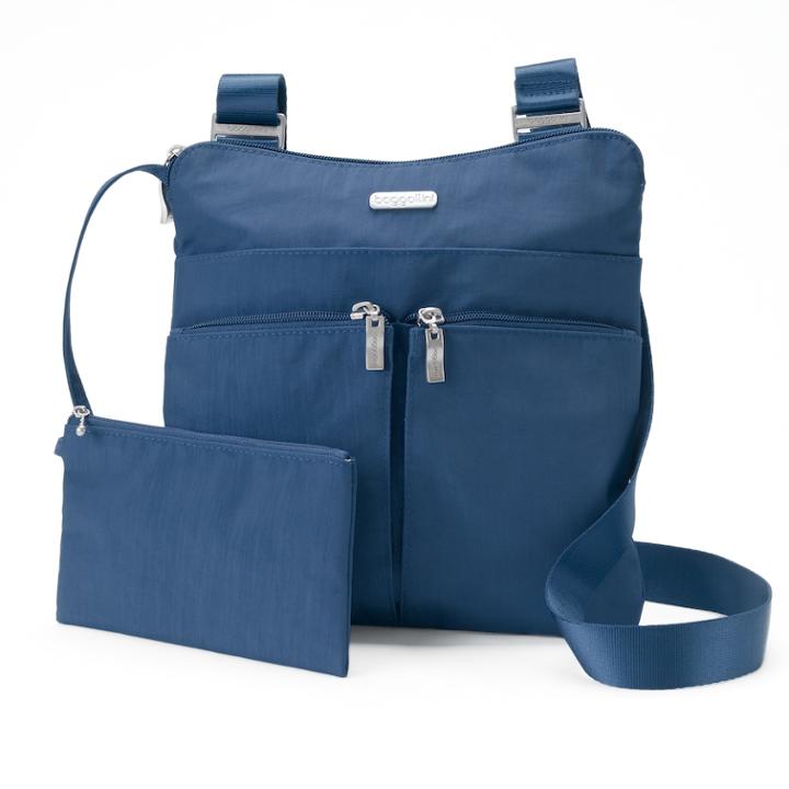 Women's Horizon Crossbody Bag, Med Blue