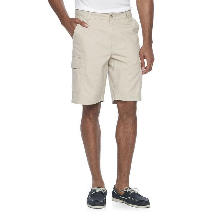 Men's Columbia Omni-shade Outer Terrain Performance Cargo Shorts, Size: 38, White Oth