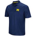 Men's Campus Heritage Michigan Wolverines Polo, Size: Large, Blue (navy)