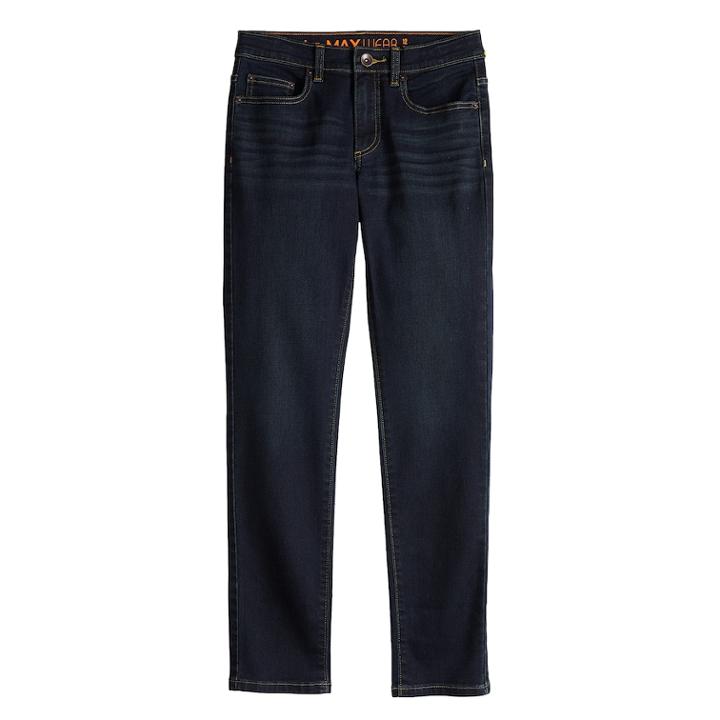Boys 8-20 Urban Pipeline&reg; Tapered-fit Jeans, Size: 14, Dark Blue