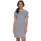 Women's Sonoma Goods For Life&trade; Ruffle T-shirt Dress, Size: Xl, Dark Grey