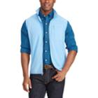 Men's Chaps Classic-fit Microfleece Vest, Size: Small, Blue