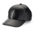 Women's So&reg; Faux Leather Hat, Black