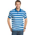 Big & Tall Izod Classic-fit Engineer-striped Performance Polo, Men's, Size: Xxl, Blue Other