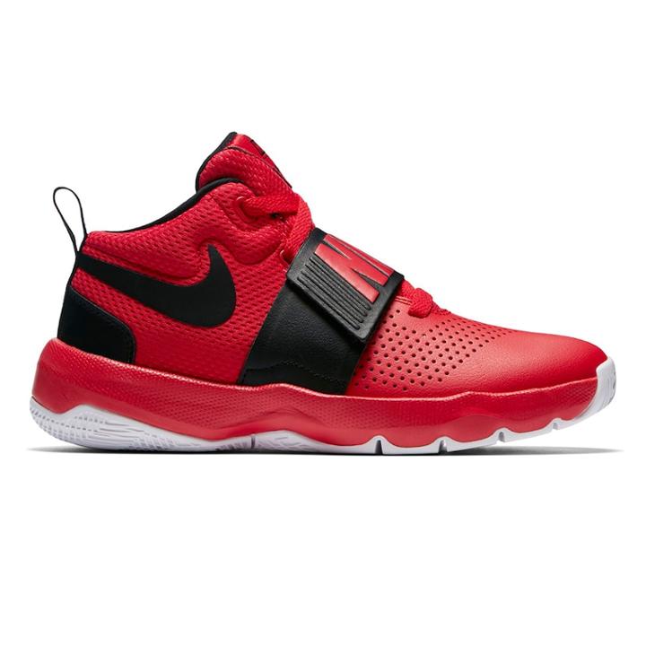 Nike Team Hustle D8 Grade School Kids' Sneakers, Size: 6.5, Dark Red