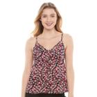 Juniors' Candie's&reg; Ladder Trim Cami, Girl's, Size: Small, Black