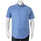 Big & Tall Croft & Barrow&reg; True Comfort Classic-fit Stretch Button-down Shirt, Men's, Size: 3xl Tall, Blue (navy)