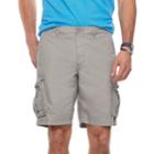 Big & Tall Sonoma Goods For Life&trade; Modern-fit Lightweight Twill Cargo Shorts, Men's, Size: 50, Med Grey