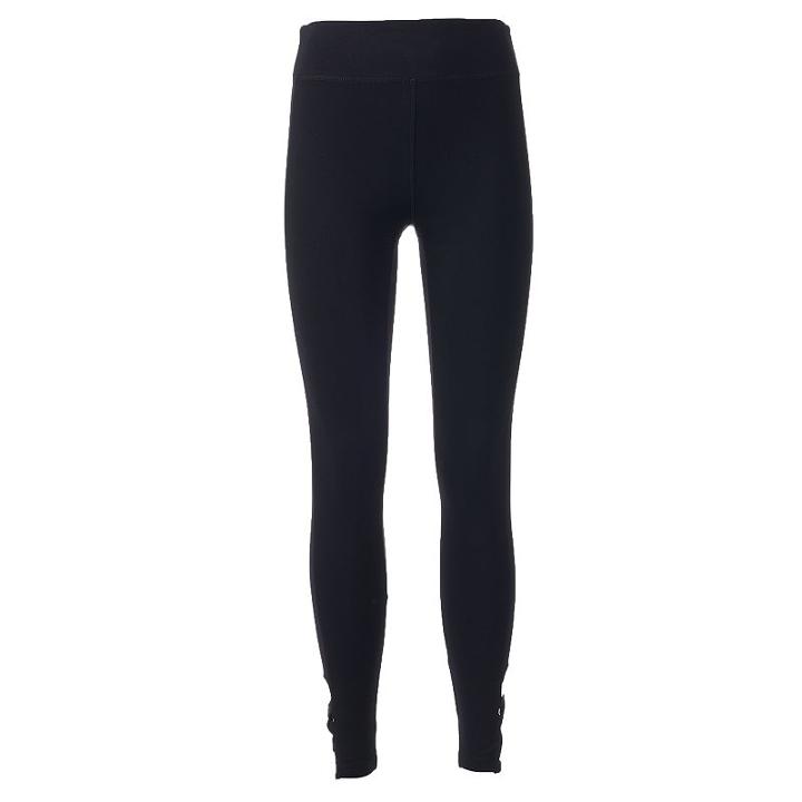 Women's French Laundry Lace-up Leggings, Size: Small, Oxford