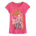 Girls 7-16 Jojo Siwa Be Happy Graphic Tee, Size: Small, Brt Pink