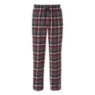 Men's Croft & Barrow&reg; Flannel Lounge Pants, Size: Small, Dark Red