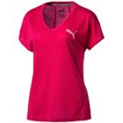 Women's Puma Elevated Sporty Tee, Size: Medium, Pink Other