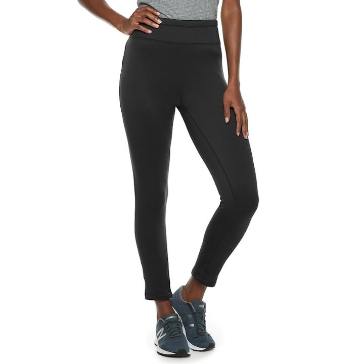 Women's Zeroxposur Powerflex Leggings, Size: Large, Black