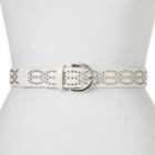 Women's Apt. 9&reg; Studded Belt, Size: 1xl, White