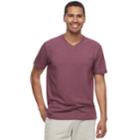 Men's Sonoma Goods For Life&trade; Flexwear V-neck Tee, Size: Xxl, Red
