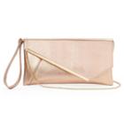 Gunne Sax Maggie Saffiano Clutch, Women's, Pink