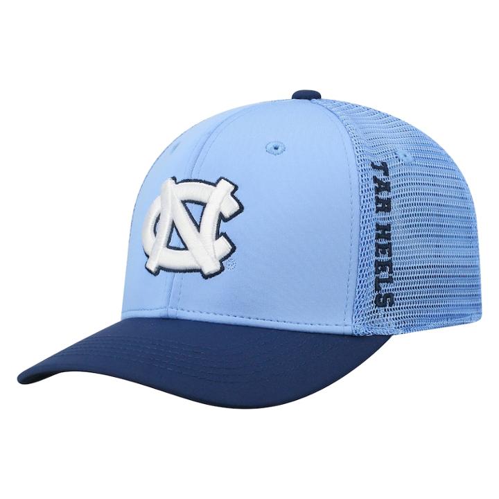 Adult Top Of The World North Carolina Tar Heels Chatter Memory-fit Cap, Men's, Light Blue
