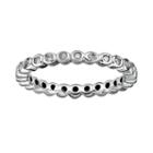 Stacks And Stones Sterling Silver 1/3-ct. T.w. Diamond Eternity Stack Ring, Women's, Size: 10, White