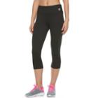 Women's Fila Sport&reg; Mesh Inset Capri Leggings, Size: Xs, Black