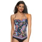 Women's Apt. 9&reg; Printed Bandeaukini Top, Size: Small, Ovrfl Oth