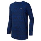 Boys 8-20 New Balance Performance Top, Size: 18-20, Dark Blue