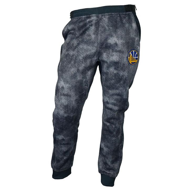 Men's Zipway Golden State Warriors Denim Effect Fleece Pants, Size: Xxl, Ovrfl Oth