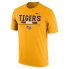 Men's Nike Lsu Tigers Legend Staff Dri-fit Tee, Size: Small, Gold, Comfort Wear