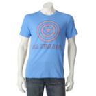 Men's Marvel Captain America All-star Dad Tee, Size: Medium, Blue Other