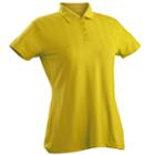 Women's Nancy Lopez Grace Short Sleeve Golf Polo, Size: Xs, Gold