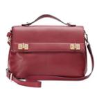 Donna Bella Audrey Leather Crossbody Bag, Women's, Red