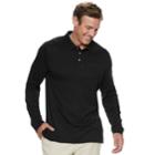 Big & Tall Croft & Barrow&reg; Classic-fit Easy-care Polo, Men's, Size: 3xb, Black