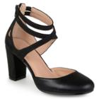 Journee Collection Piett Women's High Heels, Girl's, Size: Medium (8.5), Black
